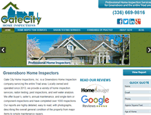 Tablet Screenshot of gatecityhomeinspections.com